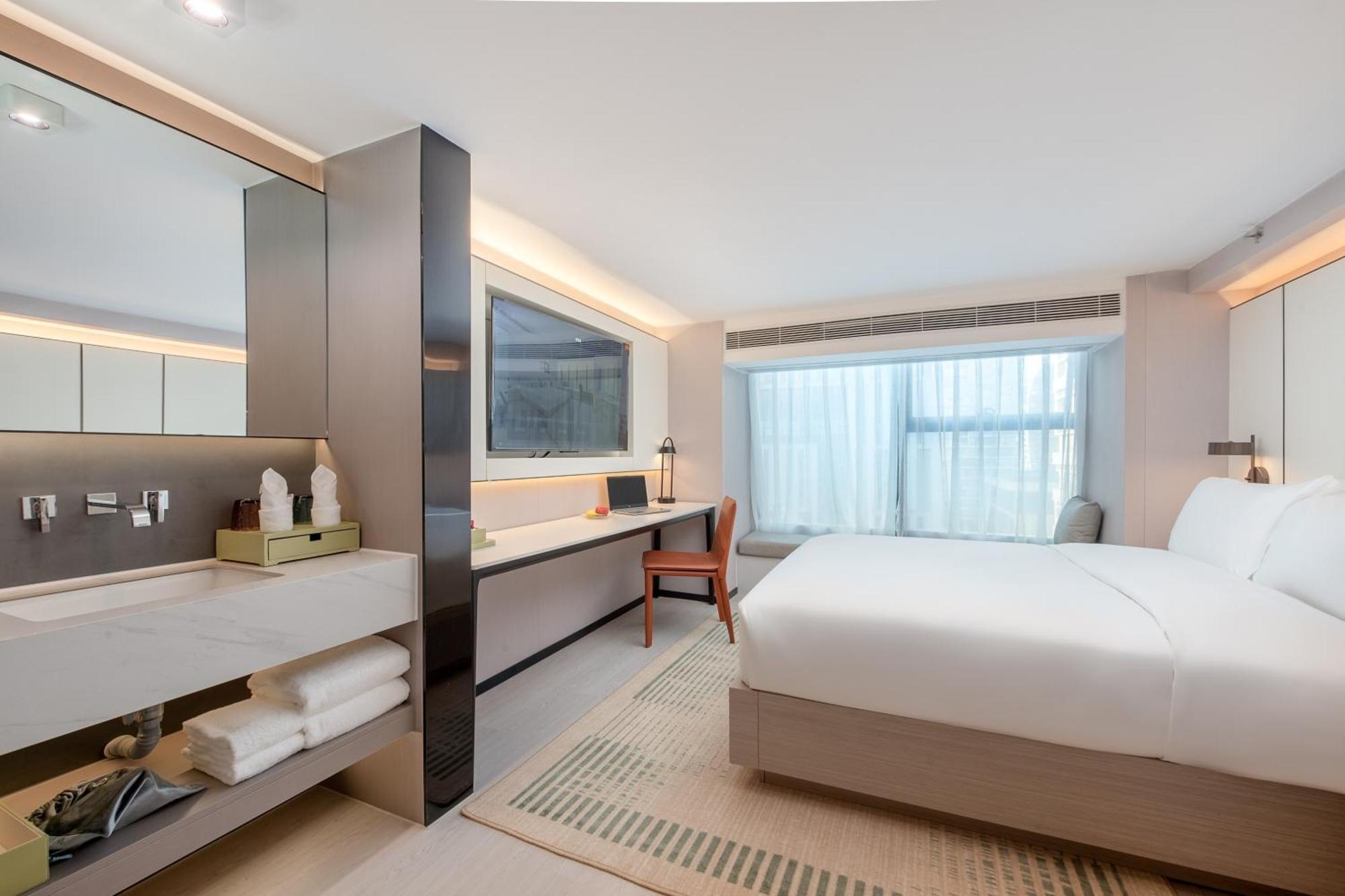 Oness Executive Hotel Guangzhou Huangpu Luogang - Free Shuttle Bus For Canton Fair Exterior foto