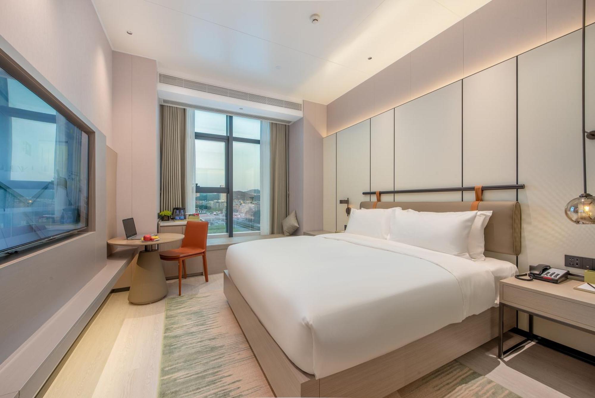 Oness Executive Hotel Guangzhou Huangpu Luogang - Free Shuttle Bus For Canton Fair Exterior foto
